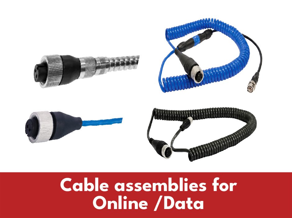 Cable Assemblies for Online/Data Use